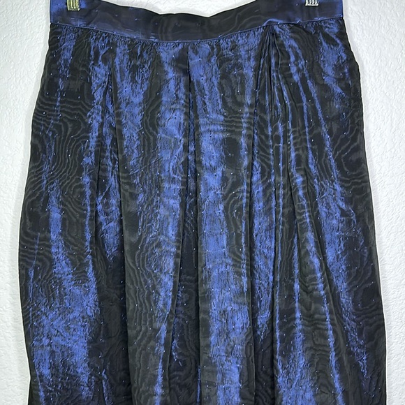 Dark Blue Formal Skirt Medium - Picture 3 of 11